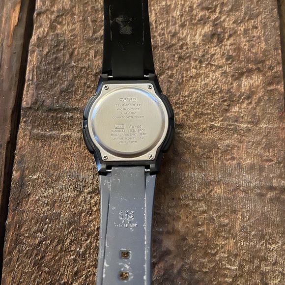 Casio Analog Digital Telememo Watch - Picture 4 of 4